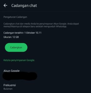 Pemulihan Pesan WhatsApp